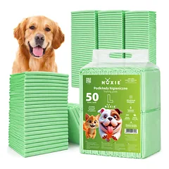 NUXIE® Higieniniai žali pagrindai, L, 50 vnt., 45x60 cm