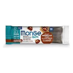 MONGE Dog Adult Meat bars Sensitive digestion Aviena su kaštonais 2x40 g
