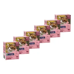 BOZITA Cat Kapota jautiena drebučiuose 6x370g