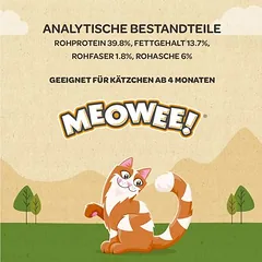 Meowee! Chicken Crunchy Bakes, skanėstai katėms — 5 nuotrauka