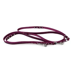 Das Lederband pavadėlis šunims Weinheim Violet, ilgas