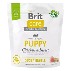 BRIT Care Sustainable Puppy su vištiena ir vabzdžiais 1 kg