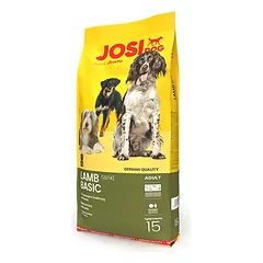 Josera Josidog Lamb Basic sausas pašaras šunims, 15 kg parduotuvėje zoosalis.lt