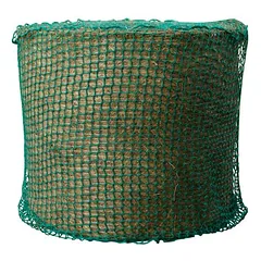 Kerbl šieno tinklas apvaliems ryšuliams, 4,5 × 4,5 cm, Ø 150 cm, H 150 cm — 2 nuotrauka
