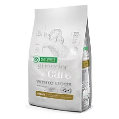 NATURES PROTECTION Superior Care Grain Free White Dog Junior visų veislių šunims 1,5kg