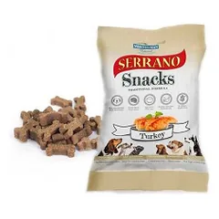 Mediterranean Natural Serrano Snacks kalakutienos skonio skanėstai šunims