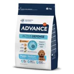 Advance Medium Puppy sausas pašaras vidutinių veislių šuniukams