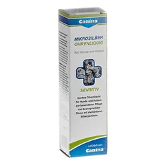 CANINA Ear Drops Canina Microsilver 50ml — 1 nuotrauka