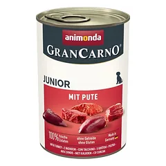ANIMONDA GranCarno Junior, skonis: kalakutiena, 400 g 