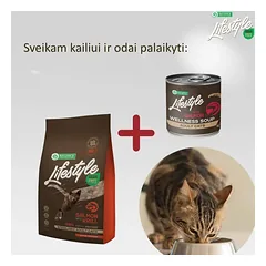 Funkcinė sterilizuotų kačių sriuba su lašiša, 140 ml — 5 nuotrauka