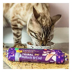 Tribal Cat konservai katėms su saida ir menke Fresh Pollock & Cod, 100 g — 3 nuotrauka