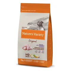 Nature's Variety Original mažų veislių šunų maistas su kalakutiena1,5 kg
