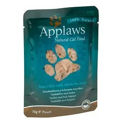 Applaws Tuna fillet with whole Anchovy70g
