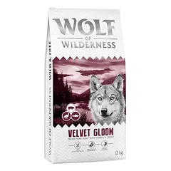 Wolf of Wilderness "Velvet Gloom" su kalakutiena ir upėtakiu – begrūdis sausas maistas šunims, < 1,4 kg — 2 nuotrauka