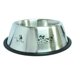 Happet Bowl Spaniel Design nerūdijančio plieno dubenėlis šunims