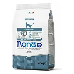 Monge Cat Sterilised Monoprotein Trout 0,4 kg