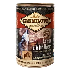 Carnilove konservai šunims Wild Meat Lamb&Wild Boar 400g.