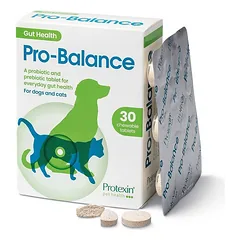 Protexin PRO-BALANCE probiotikas ir prebiotikas katėms ir šunims N30