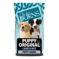 Burns Puppy Original - su ėriena ir ryžiais, sausas maistas šuniukams — 3 nuotrauka