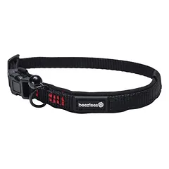 Beeztees Katzenhalsband Parinca aus Nylon schwarz