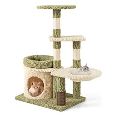 GIANTEX Maine-Coon-Kratzbaum Mit Ebenen, Plattformen Und Höhle