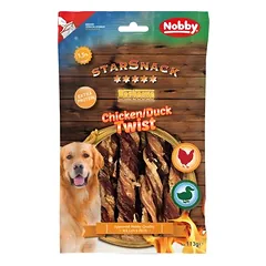 Nobby StarSnack BBQ Chicken Duck Twist 113 g, skanėstai šunims