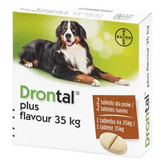 DRONTAL Dog Flavour XL tabletės nuo kirminų dideliems šunims, N2