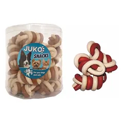 Skanėstas mazgas vanilė & vištiena JUKO užkandžiai (25 vnt.)