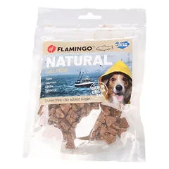 Flamingo Hundesnack Nature Dreiecke mit Lachs