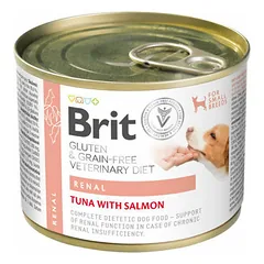 Brit GF Veterinary Diets Dog Renal Tuna with Salmon 200 g