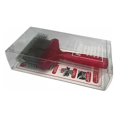 ActiVet Pro šepetys Mat Zapper - labai tvirtas, dvipusis ir lankstus šepetys sąvėloms šalinti - didelis 9 cm, Duża — 2 nuotrauka