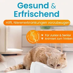 Lucky-Kitty keraminis fontanas katėms, Priedas: ilgaplaukių nuolatinis filtras — 3 nuotrauka