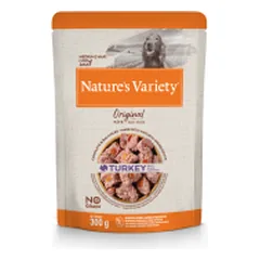NATURE'S VARIETY MED/MAX konservai vidutinių ir didelių veislių šunims su kalakutiena