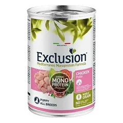 Exclusion Mediterraneo Dog Puppy Chicken 400 g