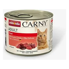 Animonda Carny Cat jautiena, drėgnas maistas katėms 200 g