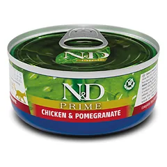 FARMINA N&D PRIME - CAT Wet Chicken&Pomegranate ADULT 70 g (pak.24)