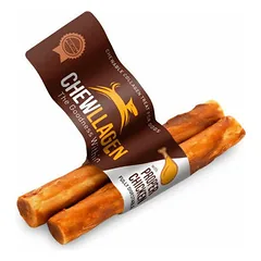 Chewllagen vištienos skonio kolageno vidutiniai ritiniai 2 vnt., 35x25 g