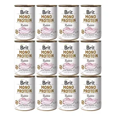 BRIT Mono Protein Rabbit 12x400 g monoproteinų pašaras triušiams