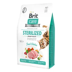 BRIT CARE Cat GF Sterilized Urinary Health sausas maistas sterilizuotoms katėms 400 g