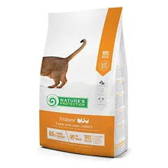 Nature's Protection suaugusių uždarų patalpų kačių sausas pašaras su paukštiena, 2 kg — 3 nuotrauka