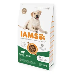 IAMS sausas maistas didelių veislių šunims su ėriena, 3 kg