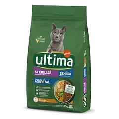 Ultima Sterilized Senior su vištiena, sausas maistas katėms, > 10 kg — 2 nuotrauka