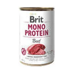 BRIT CARE Mono Protein jautiena, drėgnas maistas šunims 400 g — 2 nuotrauka