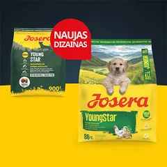 Josera YoungStar sausas maistas šunims, 900 g — 3 nuotrauka