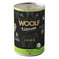WOOLF Ultimate Adult Dog Lamb with Rosemary 400g drėgnas ėdalas šunims su ėriena ir rozmarinu