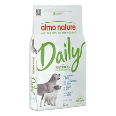 Almo Nature Daily Dog All Breeds tuncis un rīsi 12 kg