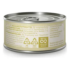 WILDES LAND Filet konservai katėms su vištienos filė 80 g — 2 nuotrauka