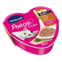 Vitakraft POESIE šlapias kačių maistas su vištiena ir kalakutiena, 85 g