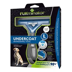 FURminator deShedding šukos trumpaplakiams šunims L