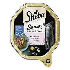Mars Sheba Sauce Collection Sauce Lover, indelis, drėgnas maistas katėms 22 x 85 g — 2 nuotrauka